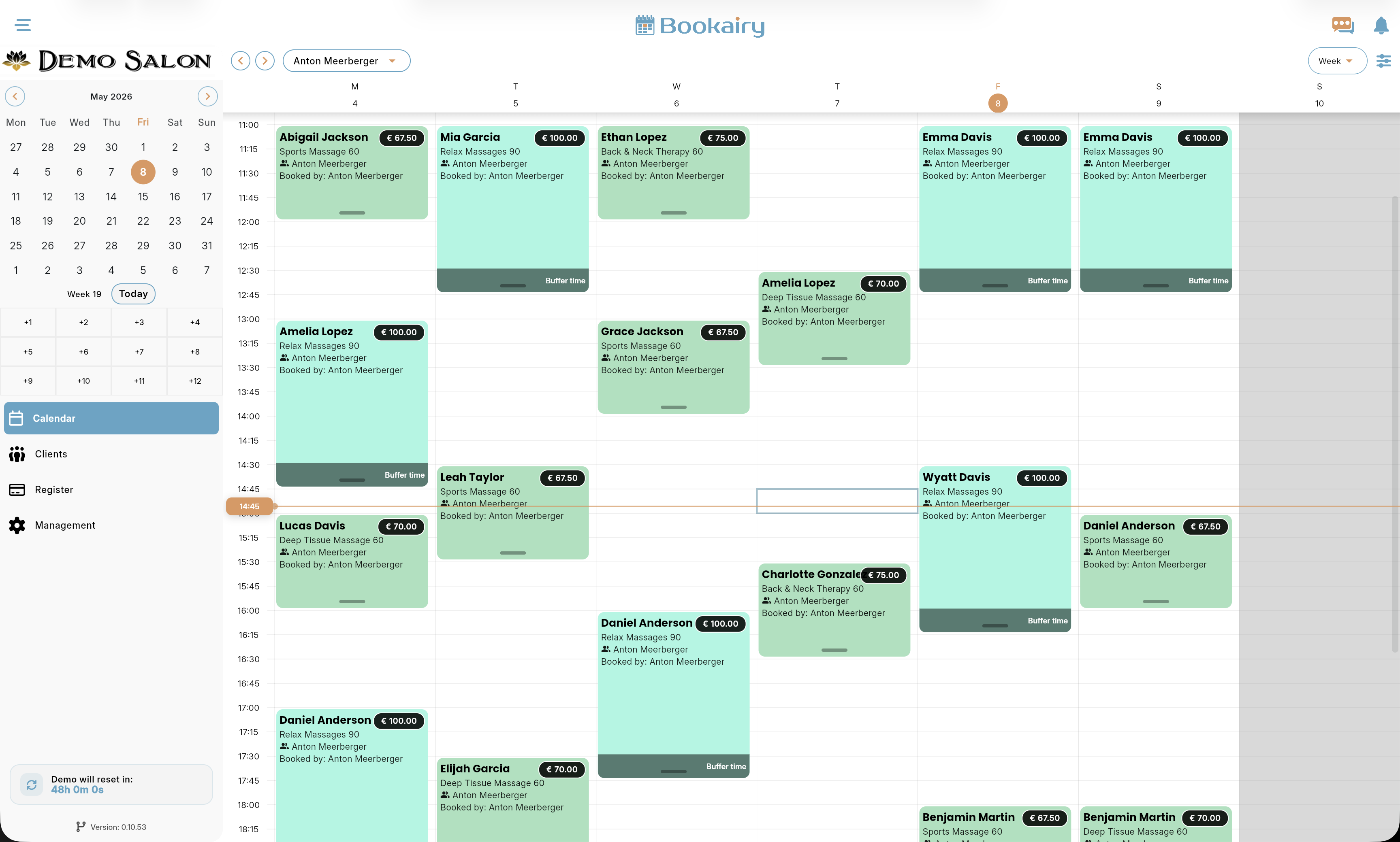 Bookairy platform screenshot 1