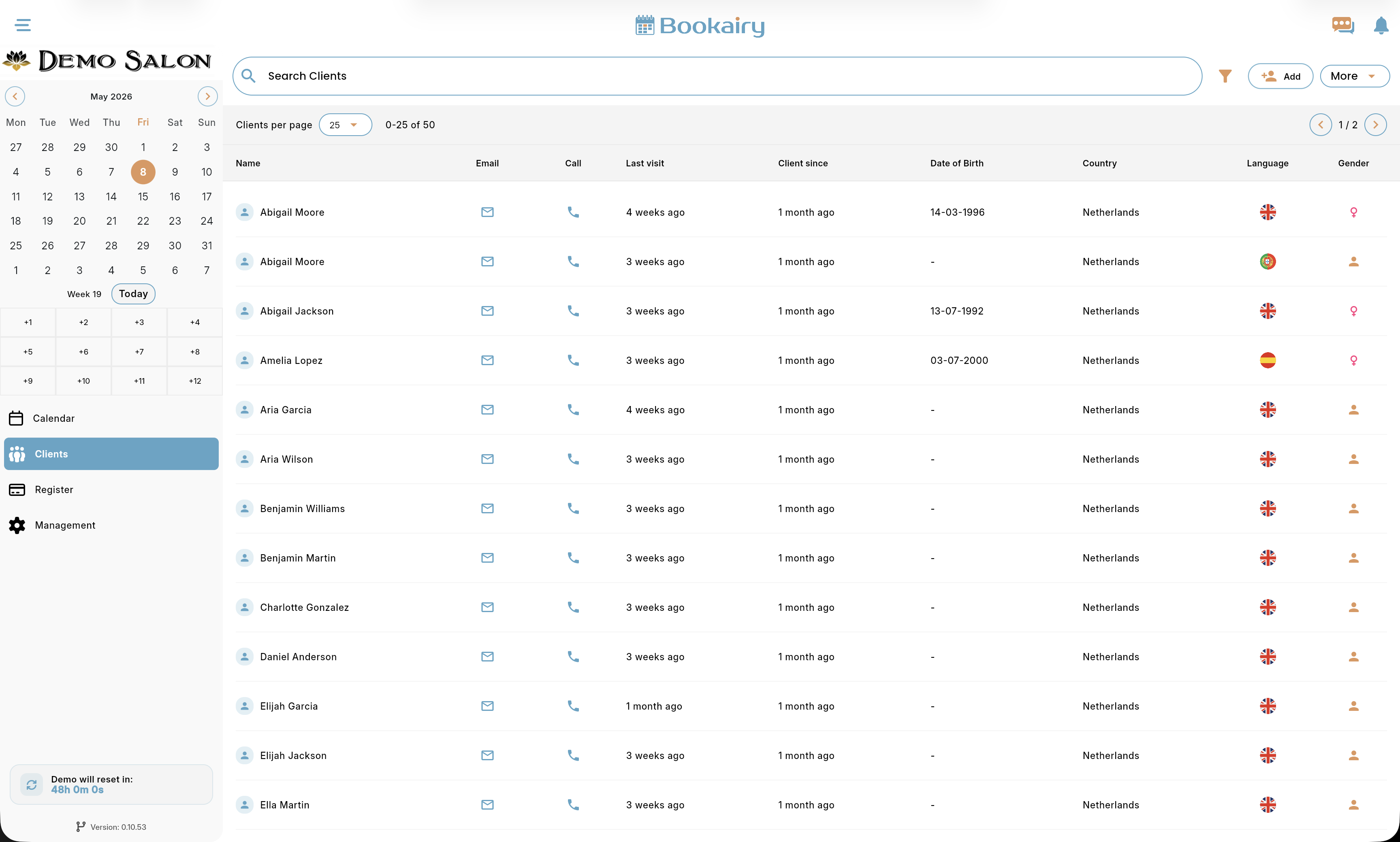 Bookairy platform screenshot 5