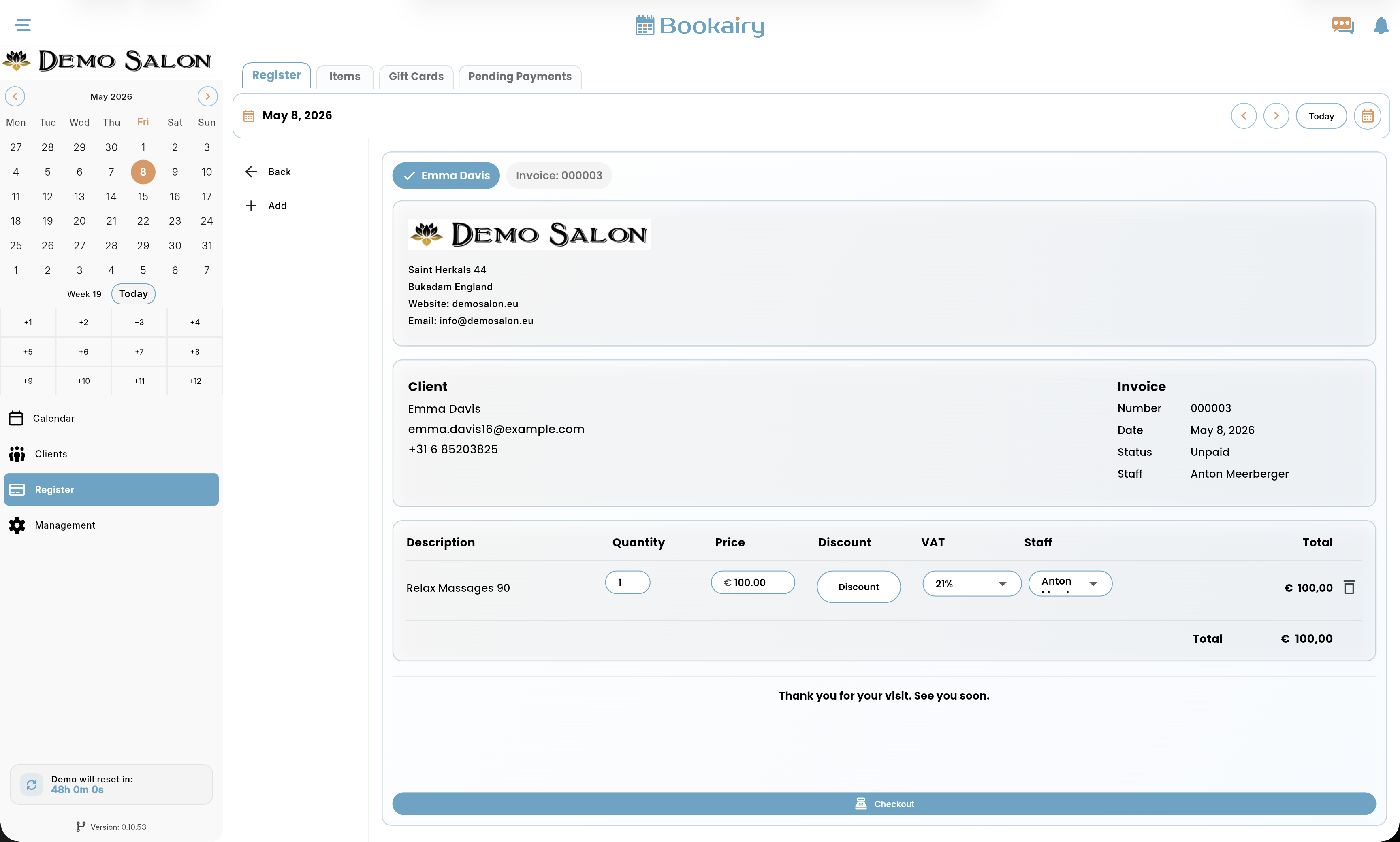 Bookairy platform screenshot 7