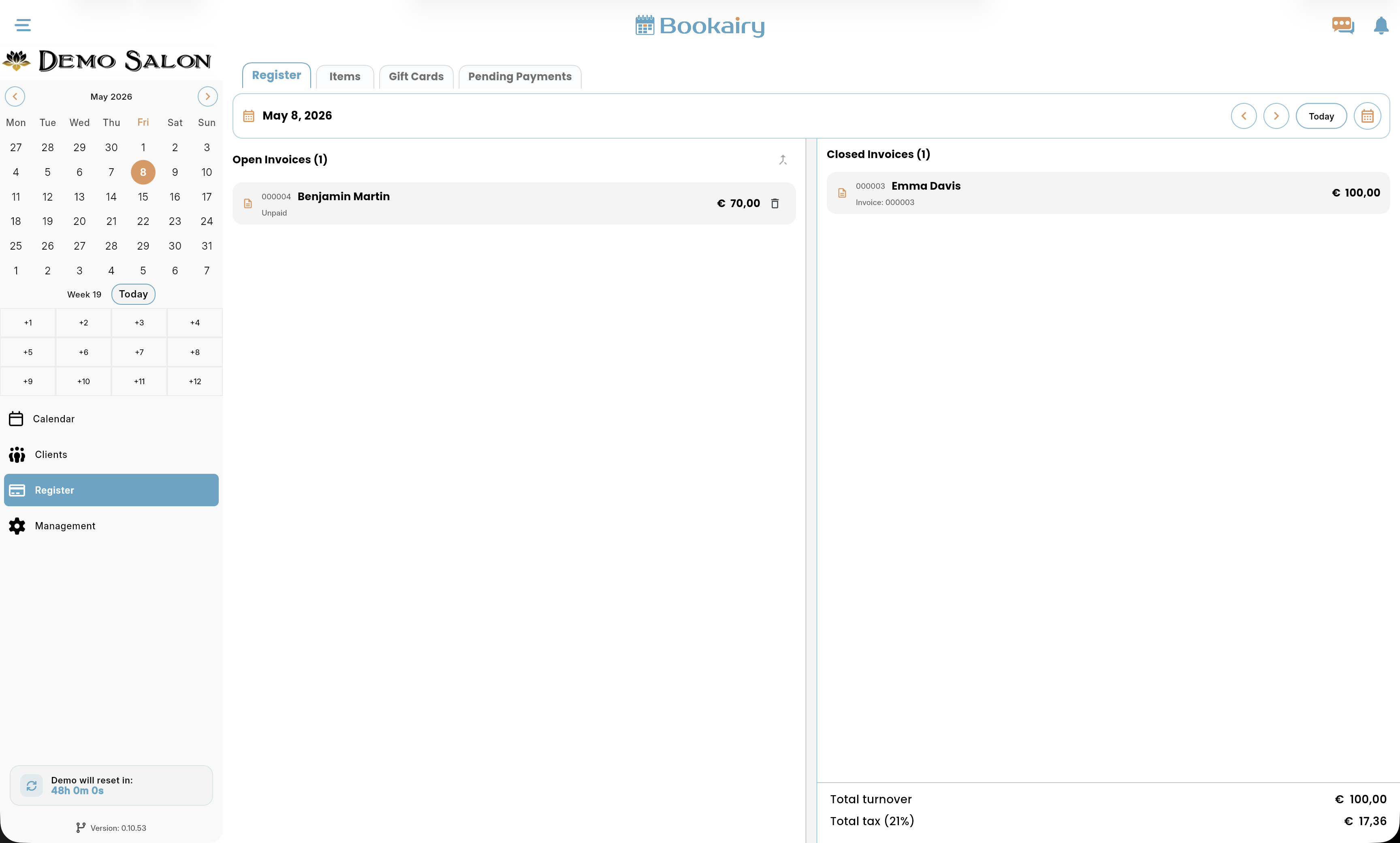 Bookairy platform screenshot 8